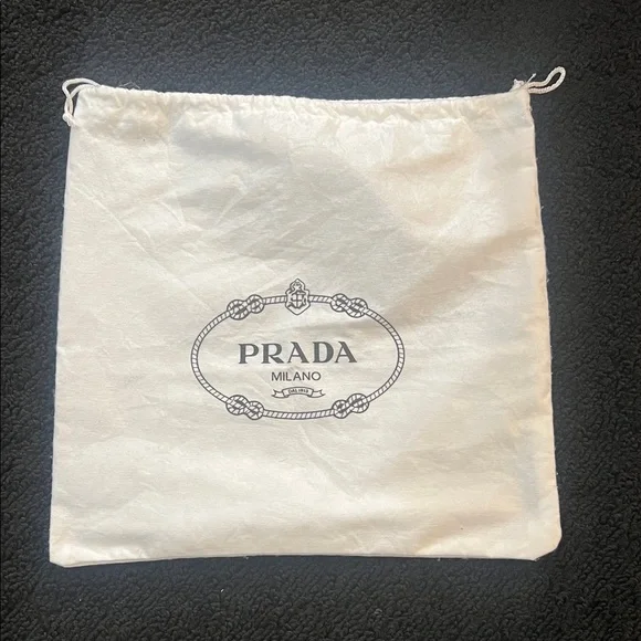 Prada Cream Drawstring Bag - Picture 1 of 5